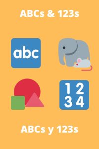 ABCs & 123s | ABCs y 123s