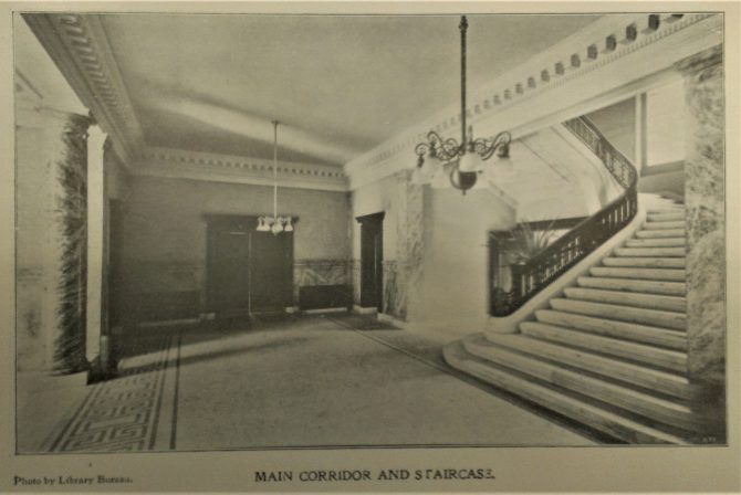 CENTRAL - CARNEGIE Carnegie Corridor and Stairs (3)