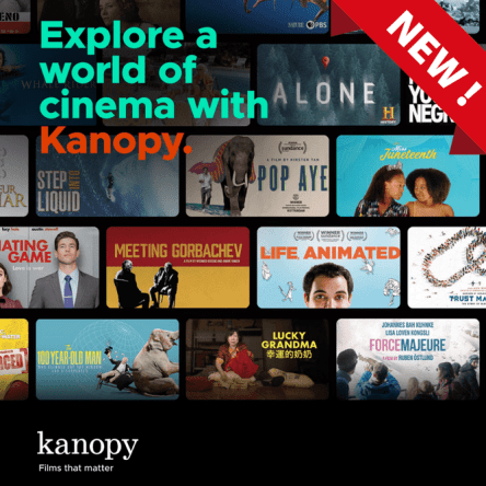 New! Explore a world of cinema with Kanopy.