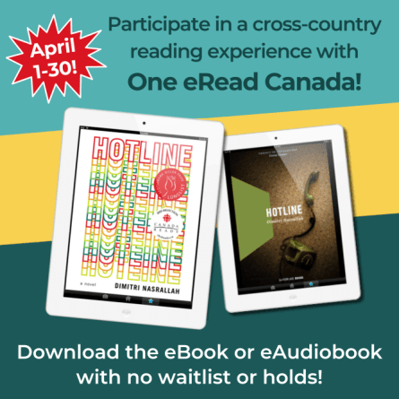 Participate in a cross-country reading experience with One eRead Canada! April 1-30.