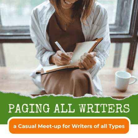 Paging all writers: a Casual Meet-up for Writers of all Types